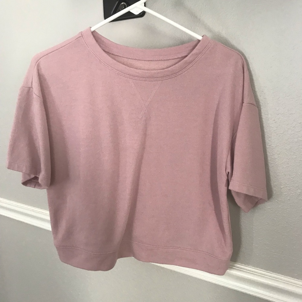 Flirtitude pink crop top